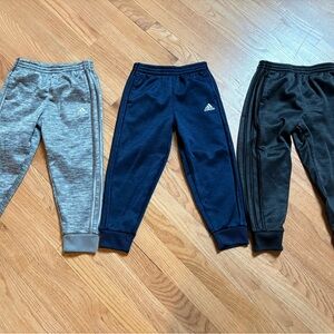 Adidas Kids' Jogger Pants - Gray, Navy, and Black